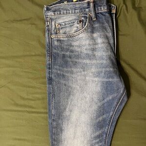 GAP Men's Faded Blue Slim Jeans